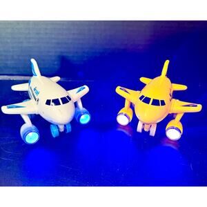 Kidsthrill Kids Airplane  lights moves sounds vehicle plane